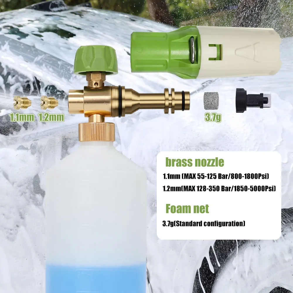 Aluminum Foam gun Lance Foam c - Foam Cannon Car Wash ulasan dan harga