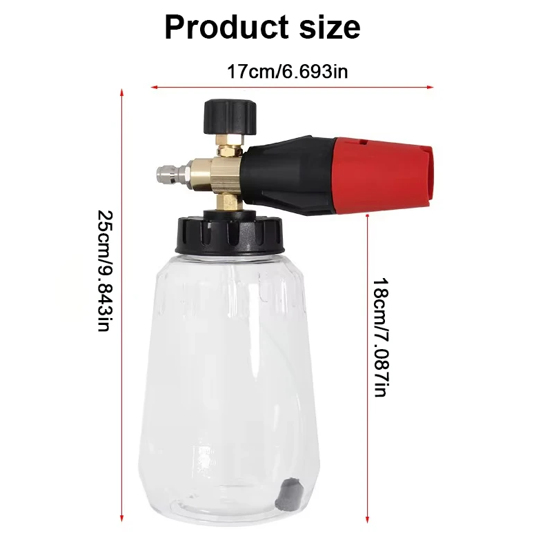 High Pressure PA Foam Cannon   - Foam Cannon Car Wash ulasan dan harga