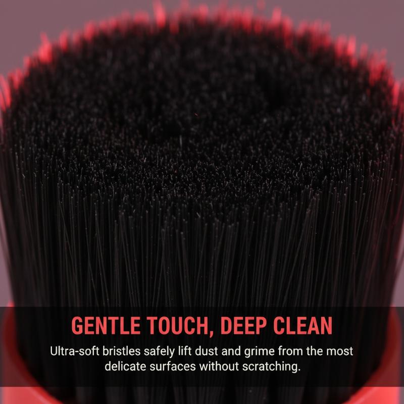 6Pcs Car Detailing Brush Essen - Interior Detailing Kit ulasan dan harga