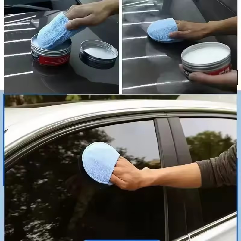10/1Pcs Soft Microfiber Car Wa - Wax Applicator Pad ulasan dan harga