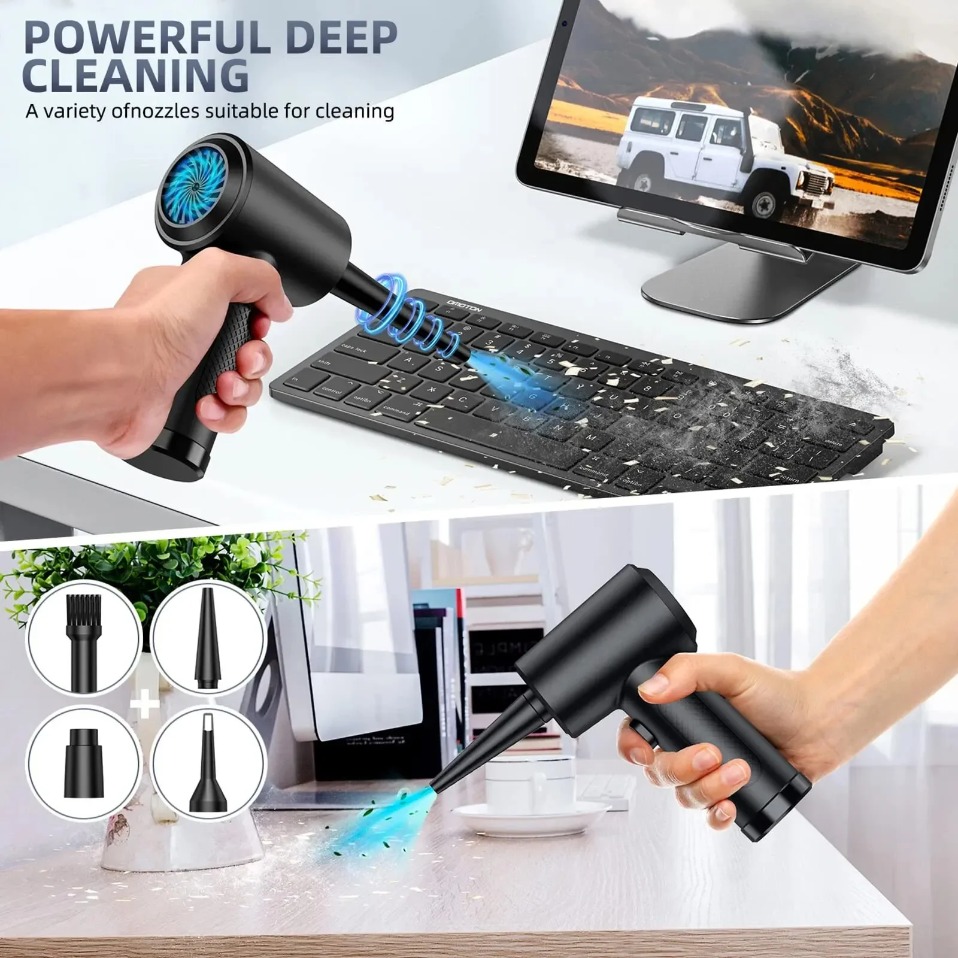 Electric Wireless Air Duster C - Dryer Car Blower ulasan dan harga