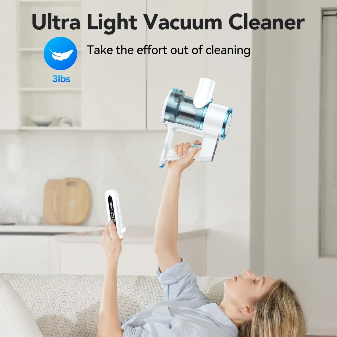 Blossom QCVC01 4‑in‑1 Cordless - Car Cleaning Brush ulasan dan harga